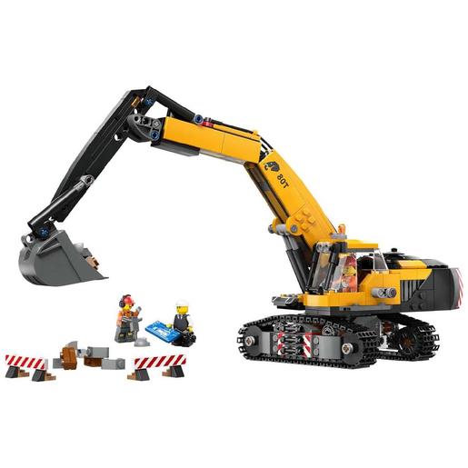 LEGO City - Excavadora de Obra Amarilla - 60420