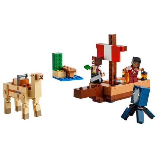 LEGO Minecraft - El Viaje en el Barco Pirata - 21259