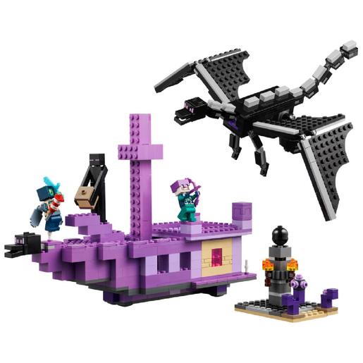 LEGO Minecraft - El Dragón Ender y el Barco del End - 21264