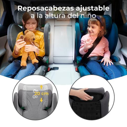 Kinderkraft - Silla de auto Junior Fix 2 i-Size (100-150 cm) Gris