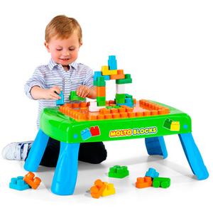 Molto Mesa construcción plegable con 20 bloques (14480)