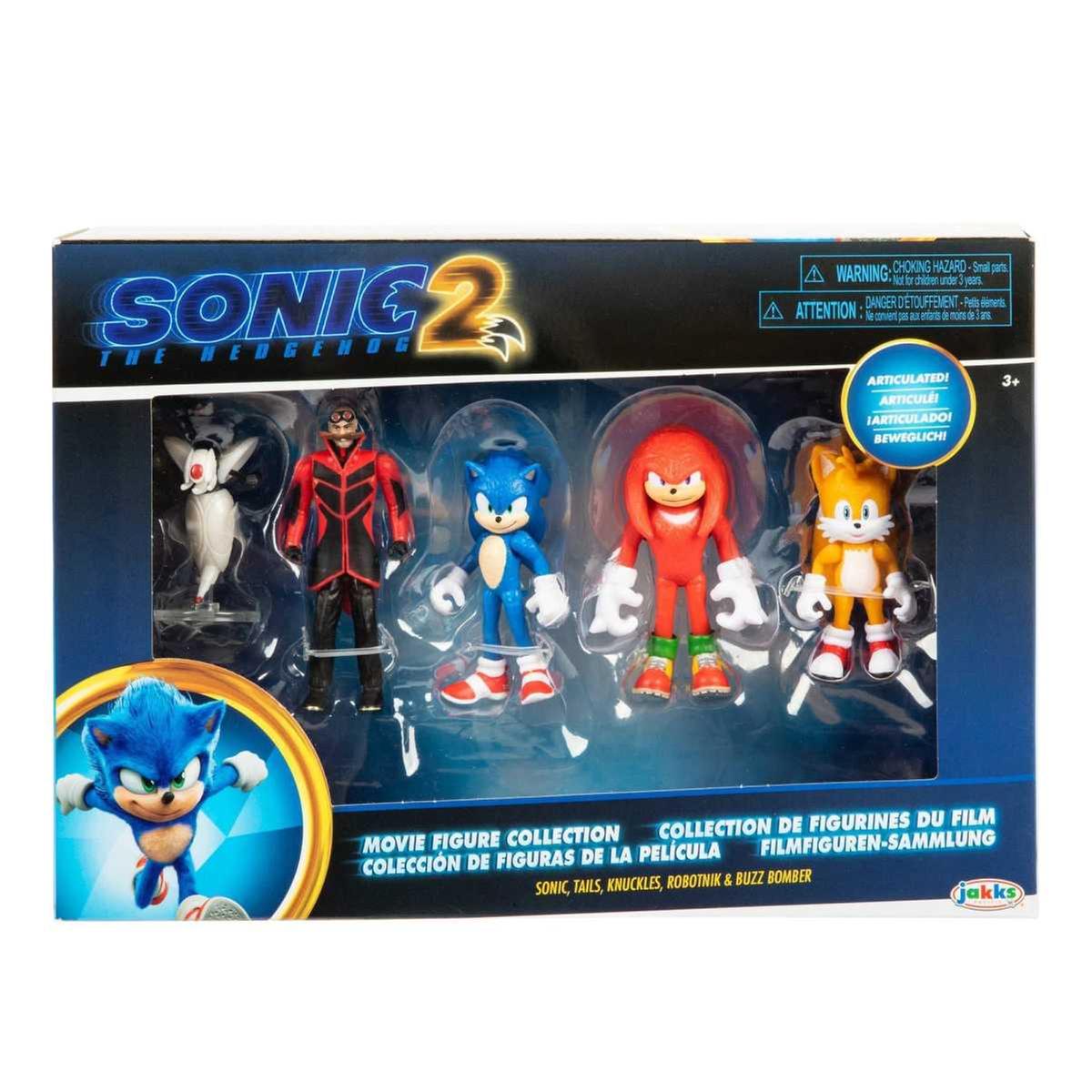 vacío avance posterior Sonic the Hedgehog - Pack de 5 figuras Sonic: Sonic, Tails, Knuckles,  Robotnik y Buzz Bomber 6 cm ㅤ | Misc Action Figures | Toys"R"Us España