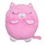 Dormi Locos - Peluche gato rosa grande