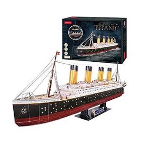 Puzzle Titanic 3D LED