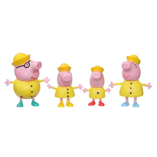 Peppa Pig - Peppa y su familia un día lluvioso