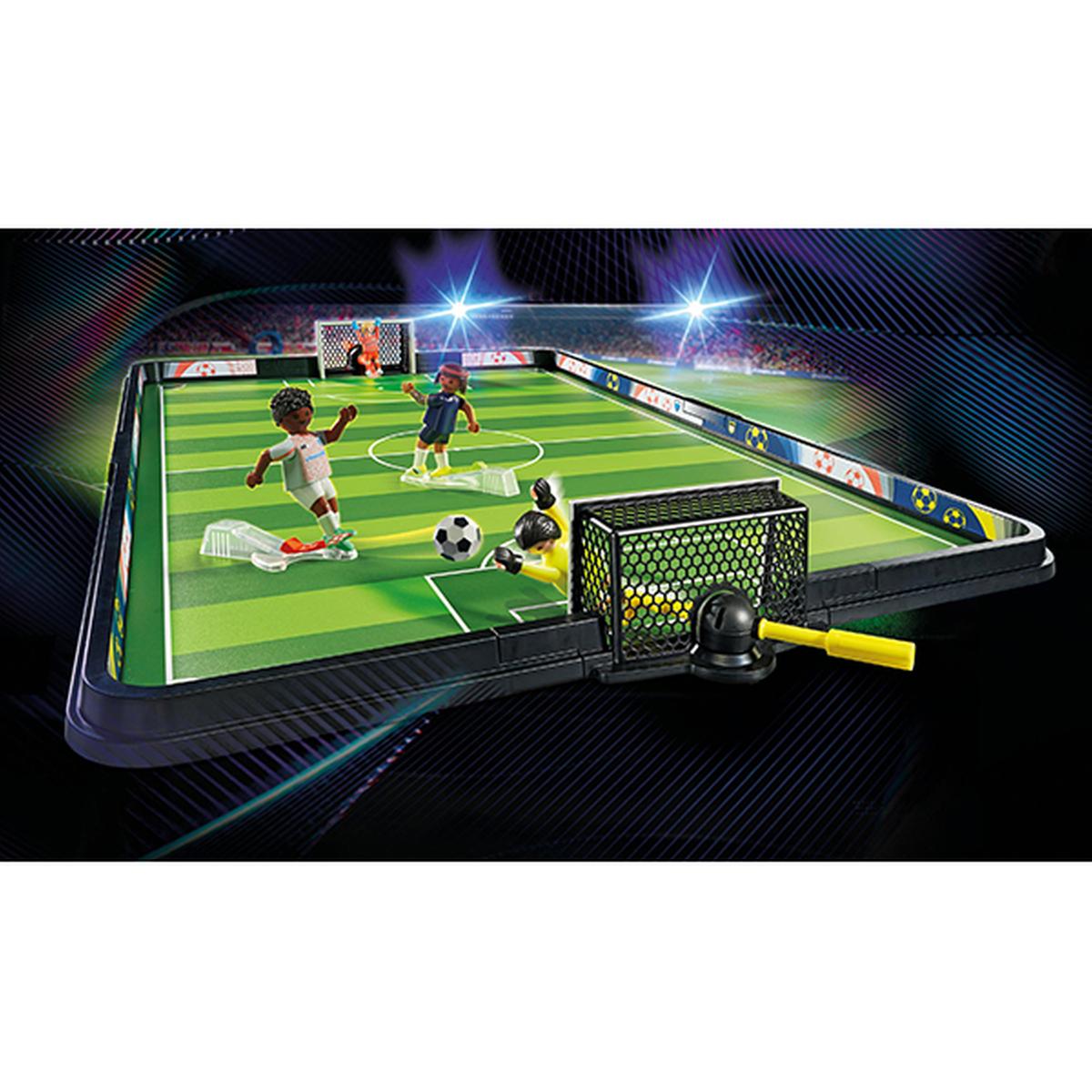 Playmobil - Campo de fútbol - 71120, Deportes y acción
