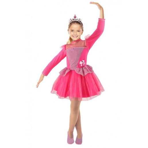 Barbie - Disfraz de princesa bailarina 4-5 años (98 cm)