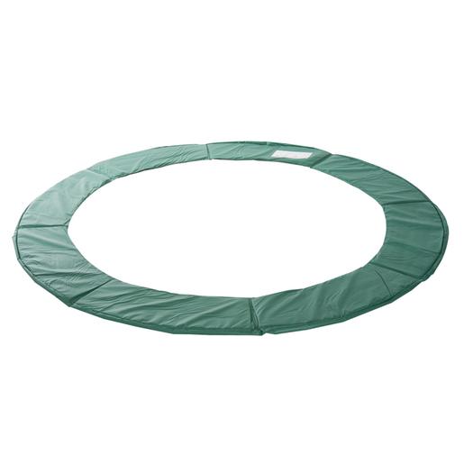 Homcom - Funda acolchada de protección borde camas elásticas 244 cm Verde