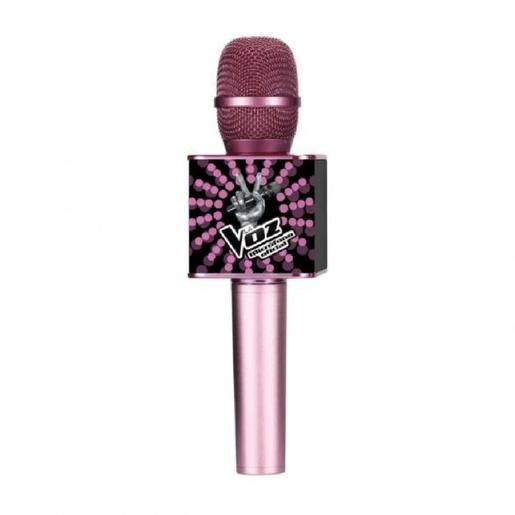 La Voz - Micrófono oficial karaoke rosa