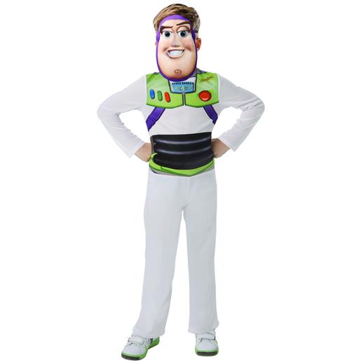 Toy Story - Disfraz Infantil Buzz y Máscara 5-7 Años