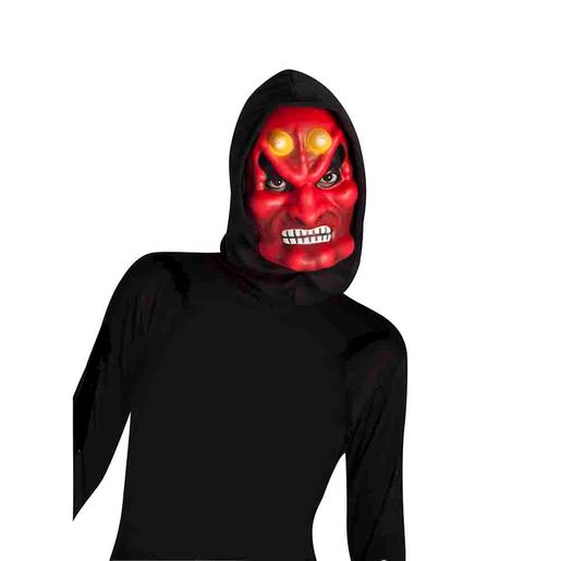 Disfraz Adulto - Máscara Devil con Capucha