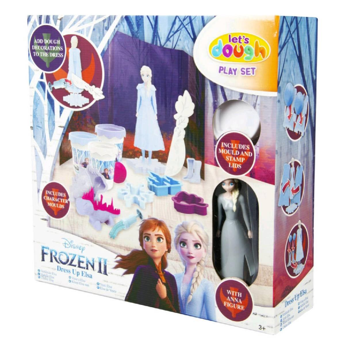 Condición riñones Sui Frozen - Viste a Anna y Elsa con Plastilina Frozen 2 | Dough Licencia |  Toys"R"Us España