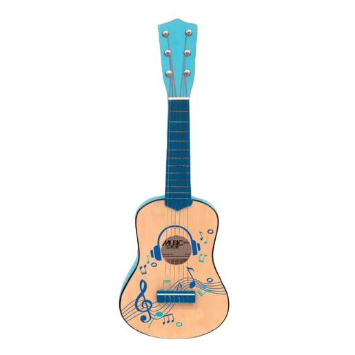 Music Star - Guitarra de madera 55 cm