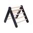 MeowBaby - Escalera de madera Montessori color negro escalada para niños