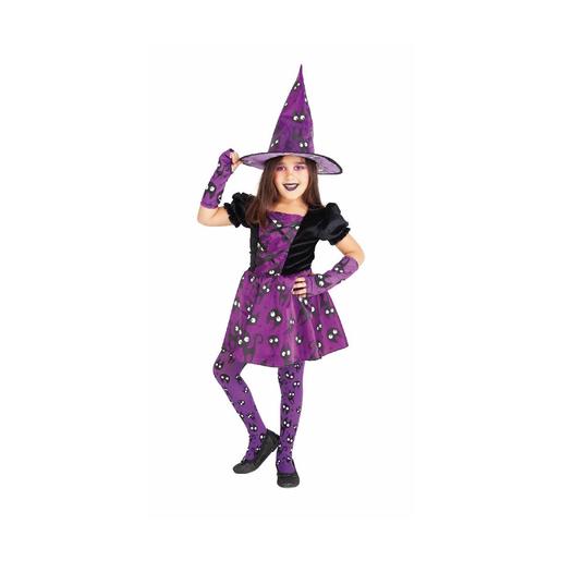 Disfraz infantil - Bruja púrpura 3-4 años