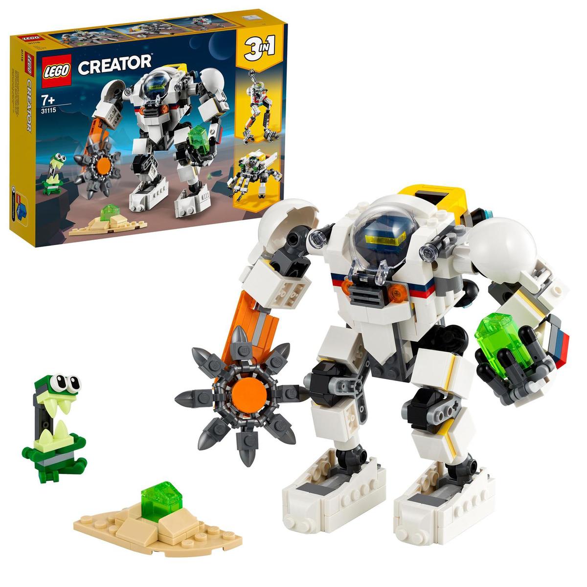 LEGO Creator - Meca minero espacial - 31115, Lego Creator