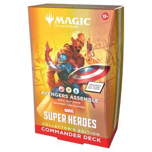 Imagen de Magic The Gathering - Marvel Super Heroes - Avengers Assemble - Commander Deck Collector's Edition (Inglés)