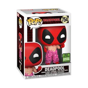Marvel - Deadpool con pantalones de peluches - Figura Funko POP