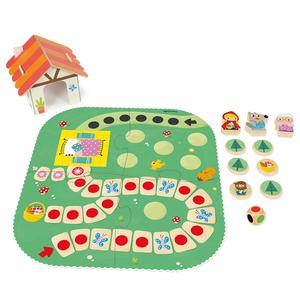 Juego de mesa Little red ridding hood Juguete de Madera Goula