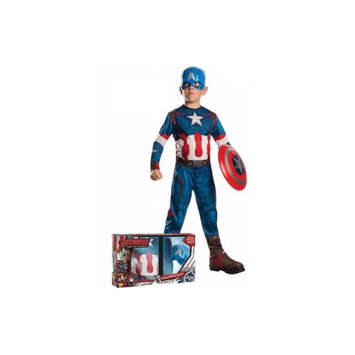 Capitán América – Disfraz infantil con accesorios 8-11 años