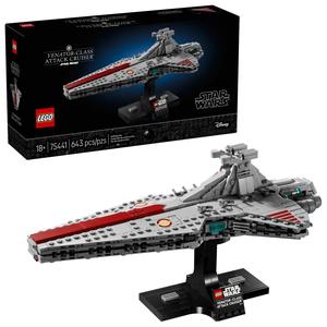 Set LEGO Star Wars Crucero de Ataque Clase Venator 75441 Exposición Coleccionista