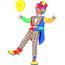 Disfraz infantil de payaso multicolor 6-8 años (111 cm)ㅤ