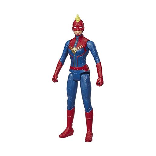 Los Vengadores - Figura Titán Hero Capitana Marvel