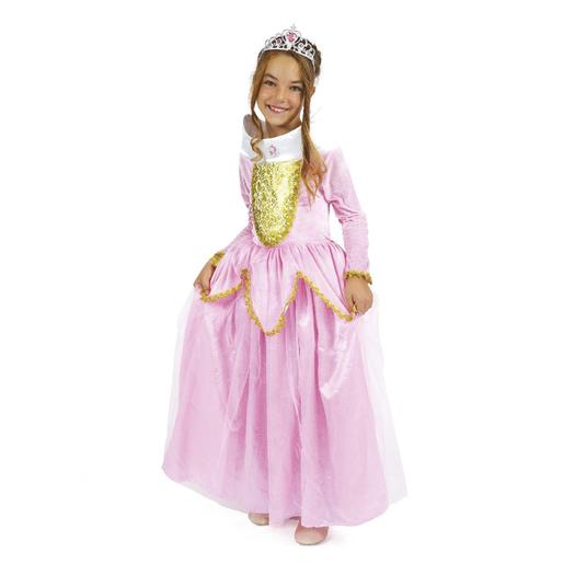 Miss Fashion - Vestido princesa rosa 140 cm (8-10 años)