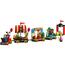 LEGO - Minnie Mouse - Tren Homenaje con Carrozas Vaiana, Peter Pan y Toy Story para Niños 43212