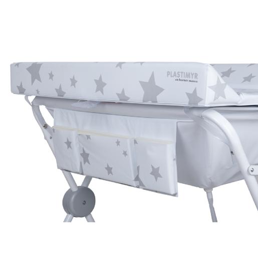 Plastimyr - Bañera Flexible FLOW Estrellas Fondo Blanco