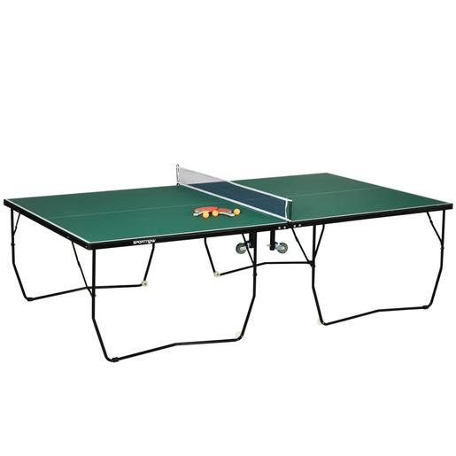 Homcom - Mesa de ping pong plegable