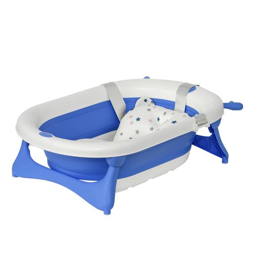 Bañera Bebé Plegable - Bañeras para bebés y bañeras de viaje color azul