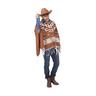 Disfraz Adulto - Set Cowboy (Poncho y Sombrero)