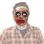 Máscara Transparente Hombre Zombie
