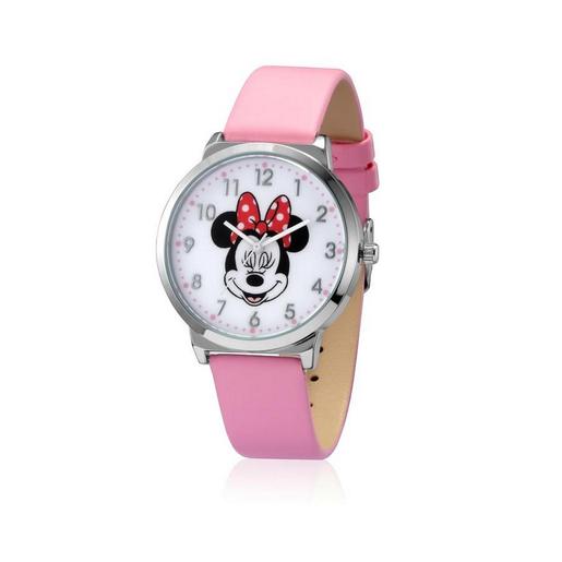 Disney - Minnie Mouse - Reloj de pulsera rosa