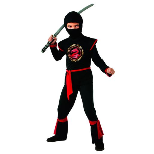 Disfraz Infantil - Ninja Dragón Negro 8-10 años