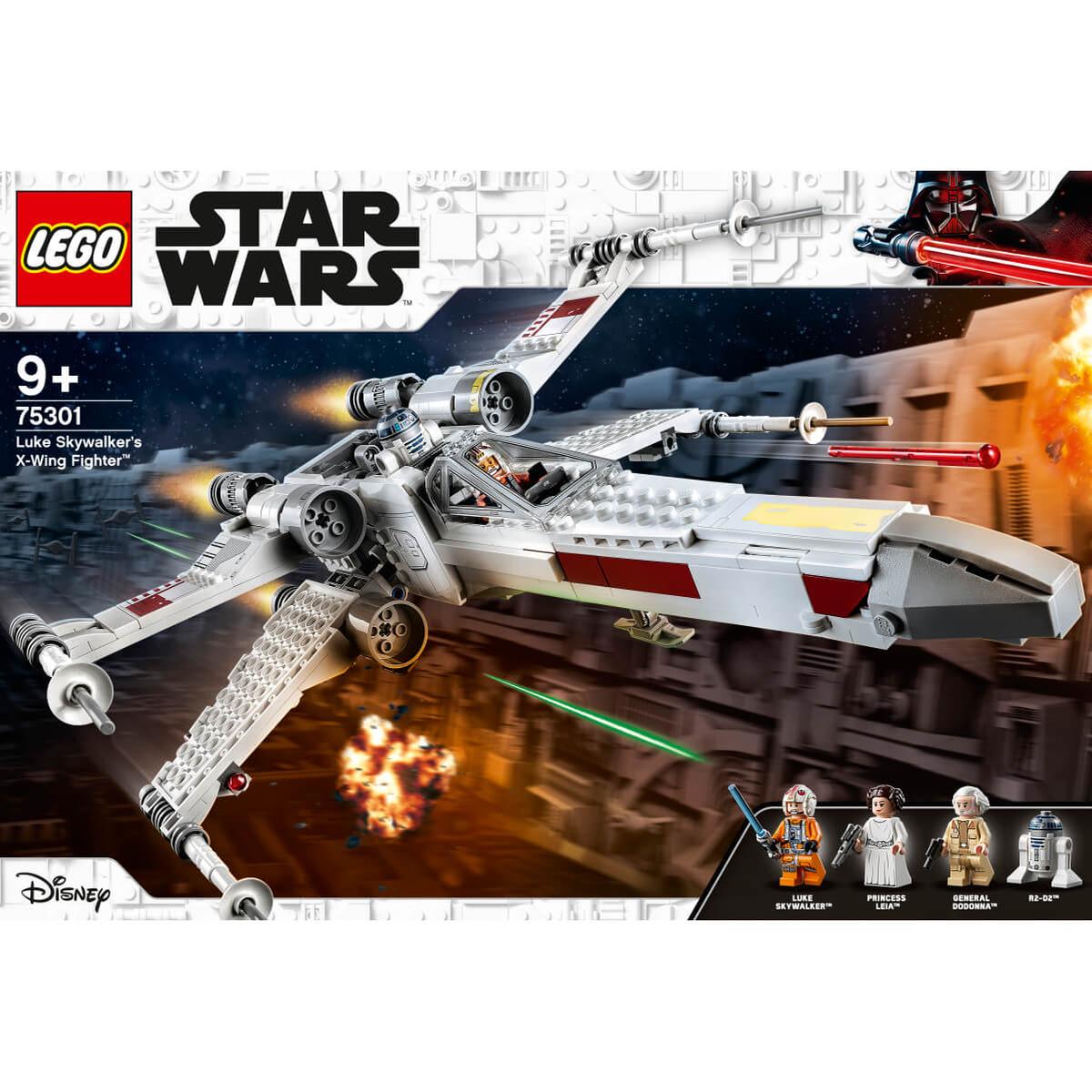 carbón Latón ~ lado LEGO Star Wars - Caza Ala-X de Luke Skywalker - 75301 | Lego Star Wars |  Toys"R"Us España