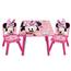 Minnie Mouse - Set de mesa y 2 sillas