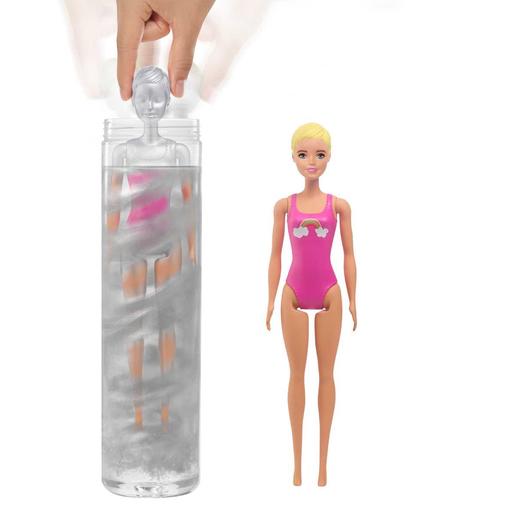 Barbie - Muñeca Barbie y Chelsea Color Reveal fiesta de pijamas (varios modelos)