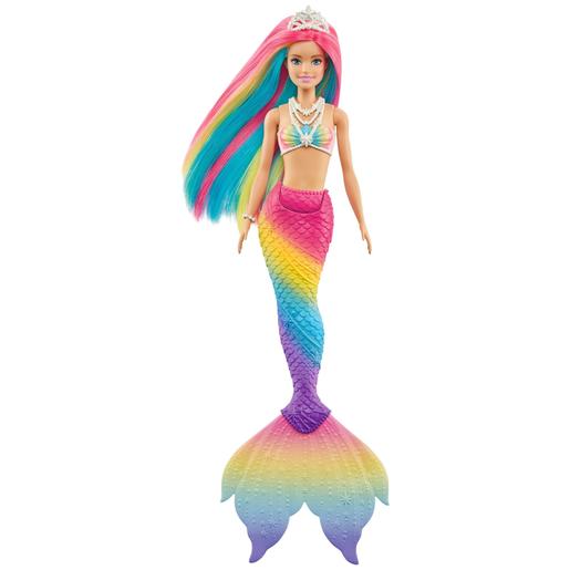 Barbie - Muñeca sirena arcoíris - Barbie Dreamtopia