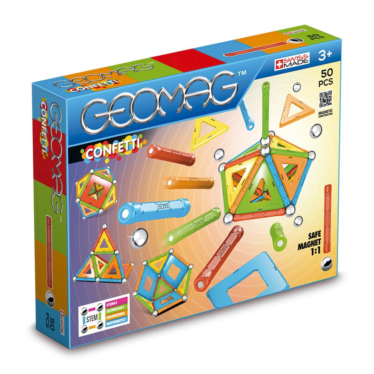 Geomag - Confetti 50 Piezas, Geomag