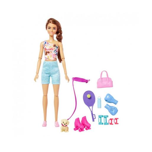 Barbie - Playset bienestar al aire libre