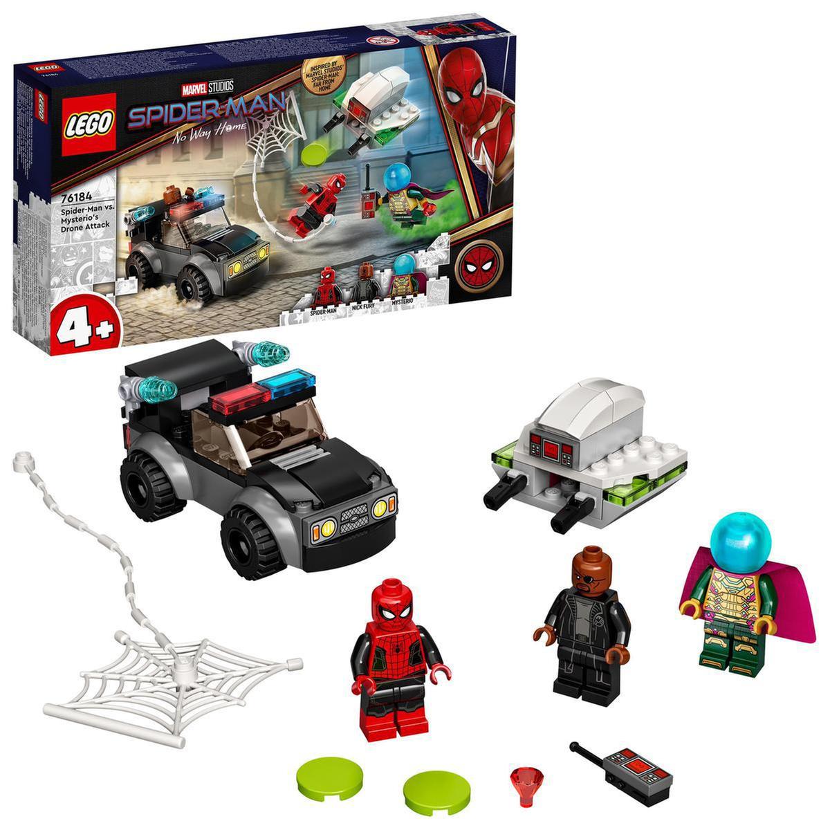 ratón o rata Brutal ligero LEGO Marvel - Spider-Man vs ataque del dron de misterio - 76184 | Lego  Marvel Super Heroes | Toys"R"Us España