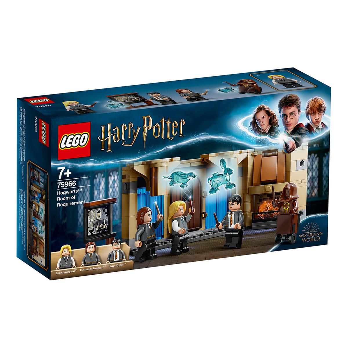 Wizarding World Harry Potter, juego de defensa contra las artes oscuras con  2 figuras exclusivas, 5 accesorios, juguetes para niños a partir de 6 años