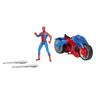 Hasbro - Spider-man - Moto Arácnida Spider-Man - Set de Juego con Figura y Proyectiles ㅤ