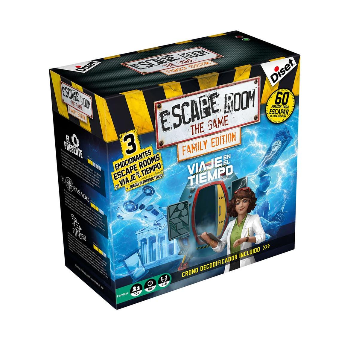 Diset - Escape Room Family Edition - Juego de mesa, Juegos Adultos