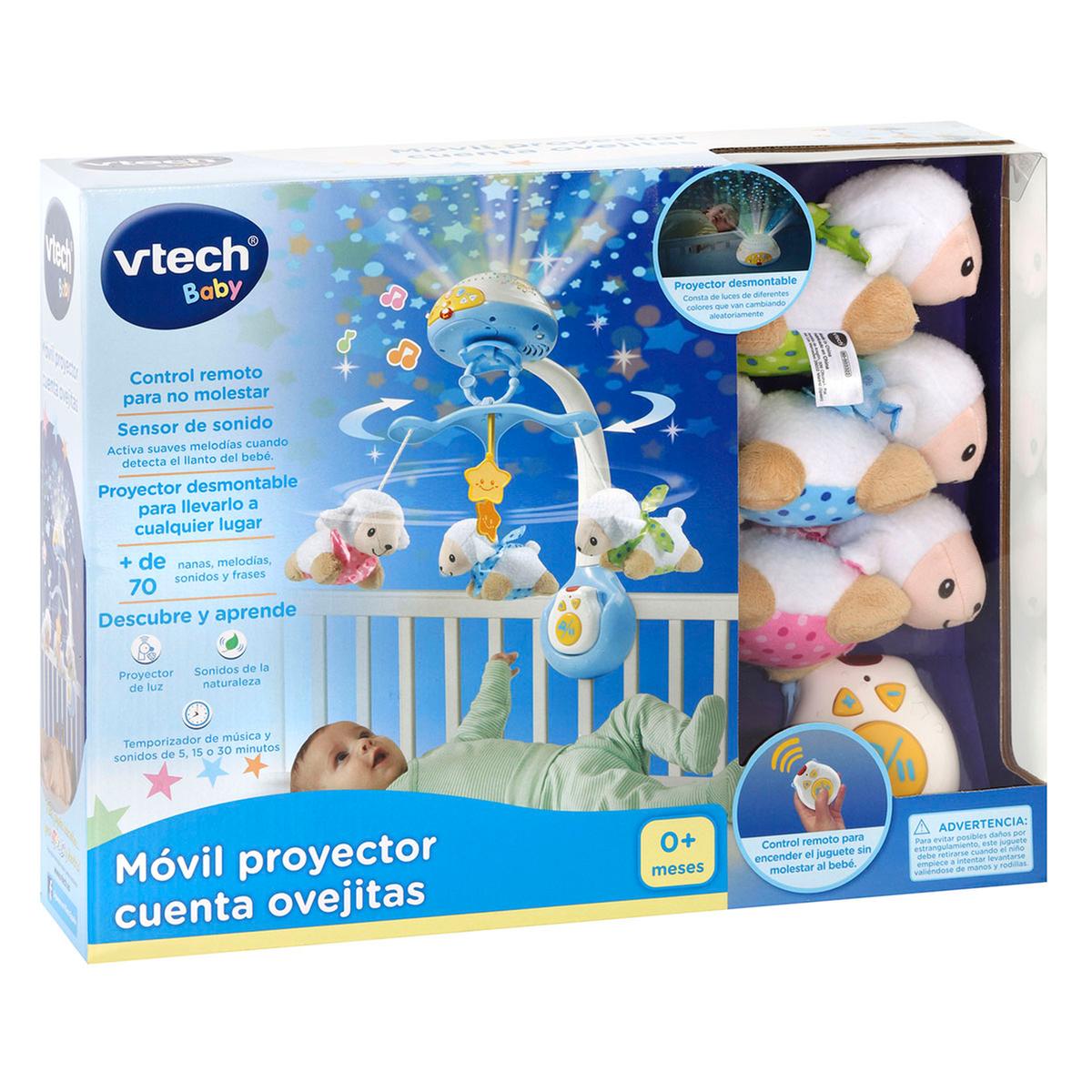 Vtech - proyector móvil para bebé con luces y sonidos relajantes