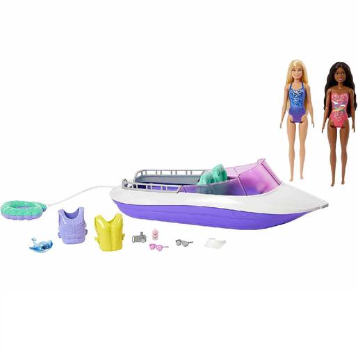 Barbie - Mermaid Power Barco, muñecas y accesorios