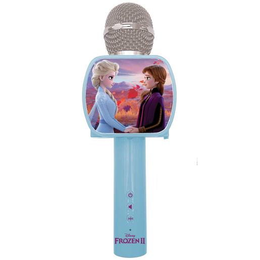 Frozen - Micrófono Karaoke inalámbrico con altavoz Bluetooth