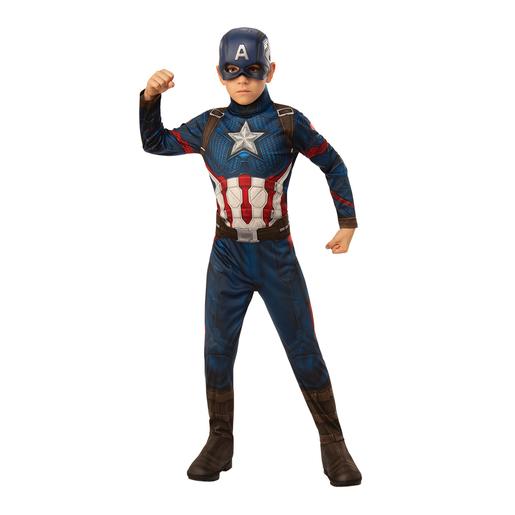 Los Vengadores - Disfraz Infantil Capitán América Endgame 5-7 años